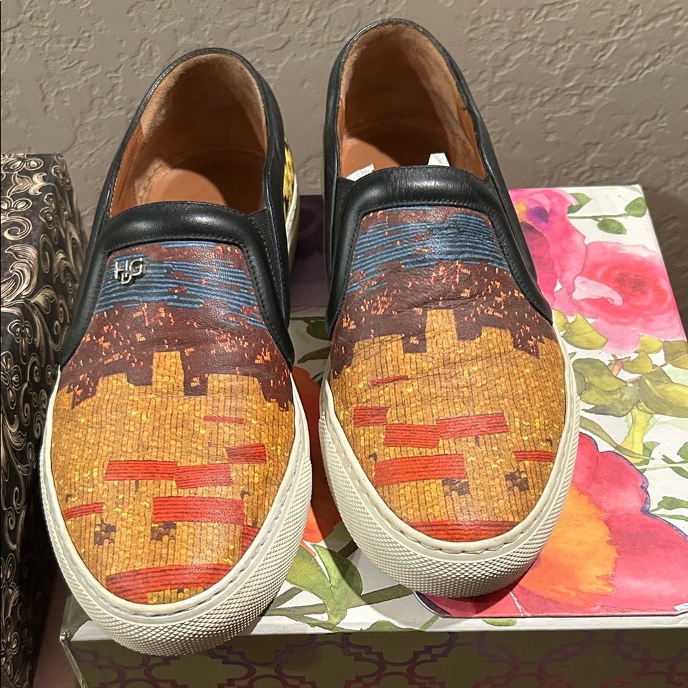 Givenchy Multicolor Patterned Flats - image 1